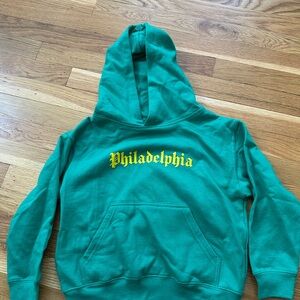 Green Philadelphia Kids Hoodie